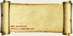 Tijana Erkić vizit kartica